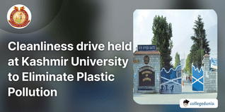 Kashmir University Organised Cleanliness Drive to Eliminate Plastic Pollution